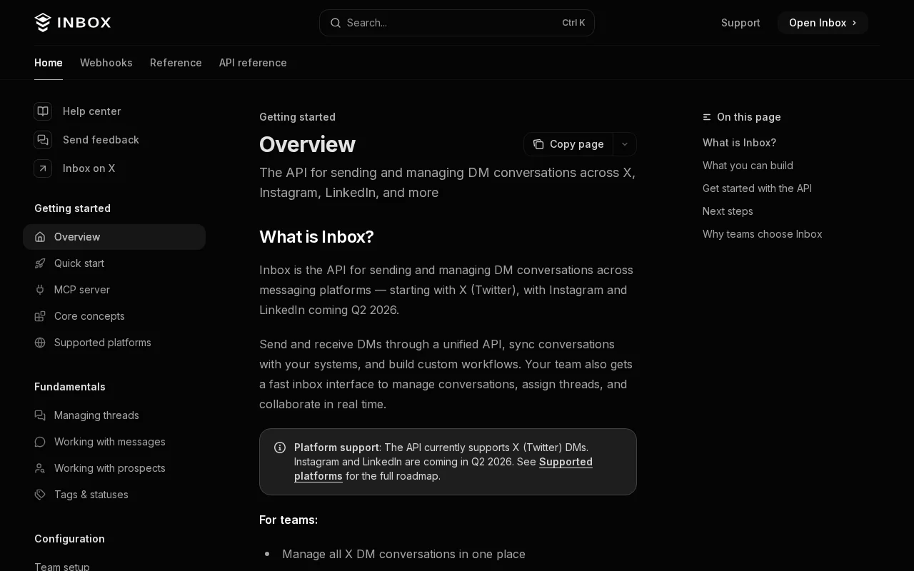 InboxAPP – All Your DMs in One API / MCP