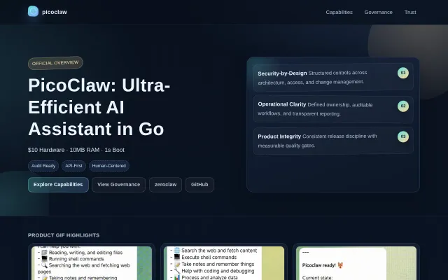 PicoClaw 10MB OpenClaw alternative that runs AI agents on $10 hardware