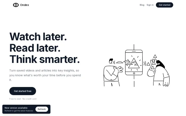 A "TLDR for the internet" – curious if this is your problem