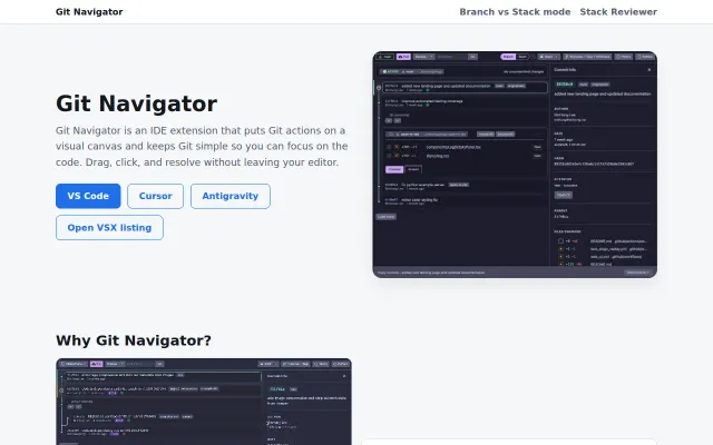 Git Navigator – Use Git Without Learning Git