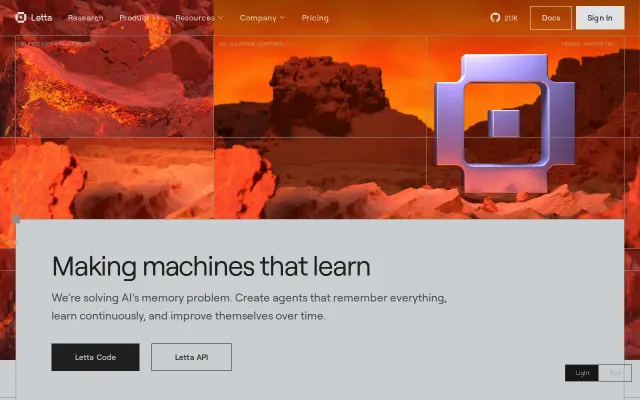 Letta – Git-Based Memory for Coding Agents