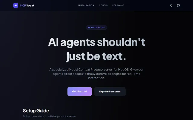 Give a Voice to Your AI Agent