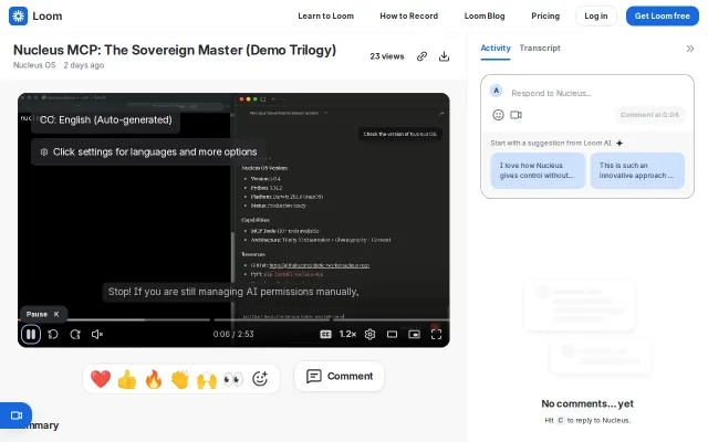 Nucleus MCP – Forensic deep-dive into agent resource locking