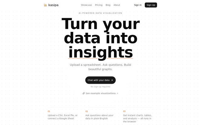 AI data analyst that runs Python in the browser