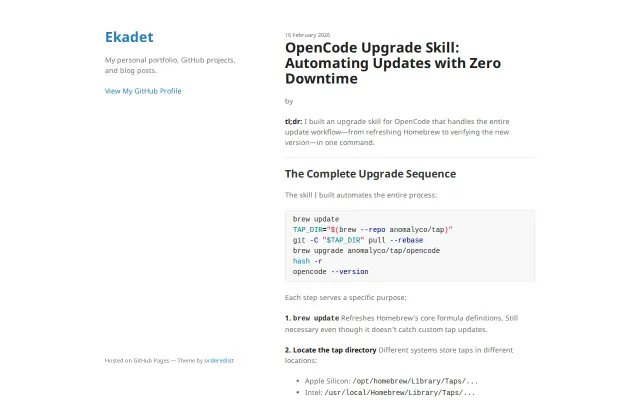 OpenCode Upgrade Skill: Automating Updates
