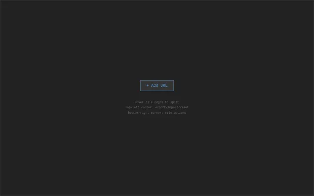 WebMex – tmux-style tiling for the web