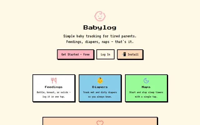 Babylog – baby tracker built with OpenClaw from a hospital room
