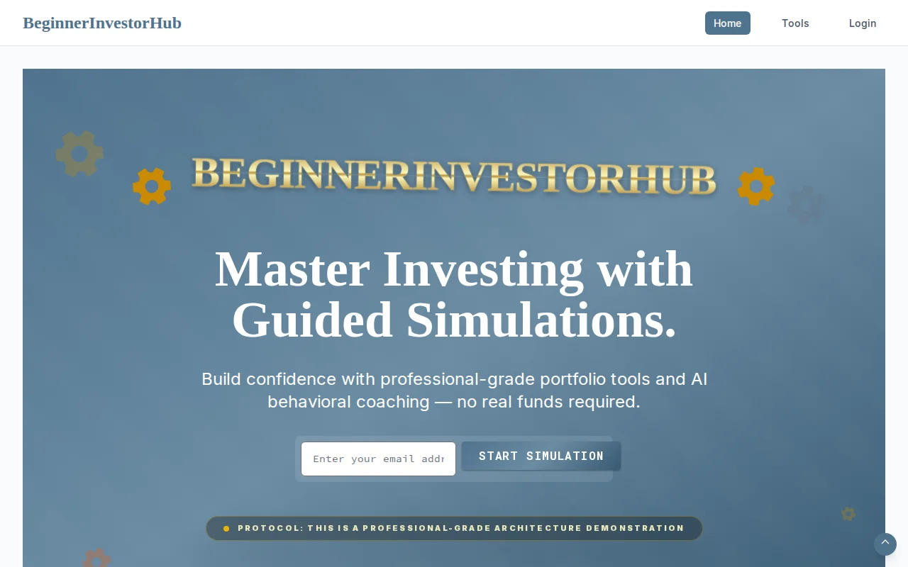 BeginnerInvestorHub – Personalized Financial Education