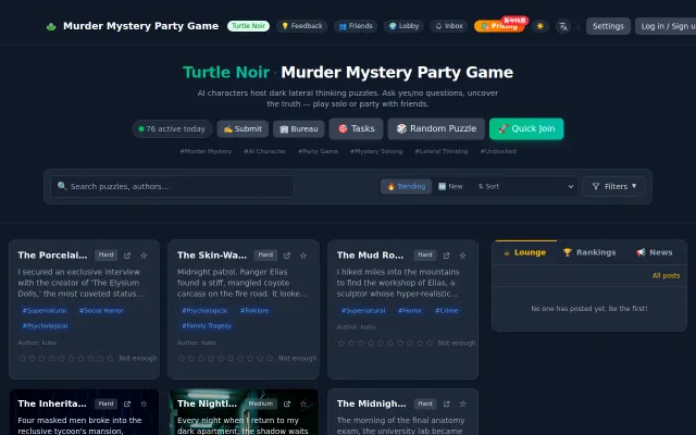 TurtleNoir – Logic-Grounded AI Host for Lateral Thinking Puzzles