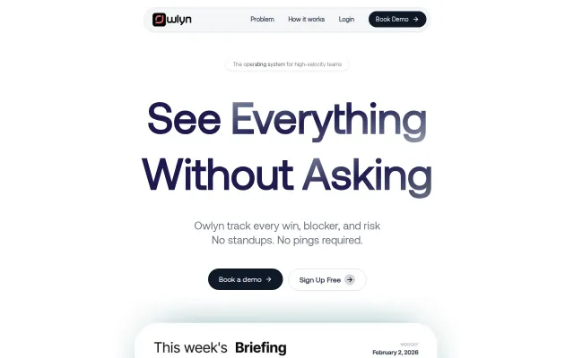 Owlyn – See what your eng team shipped without asking anyone