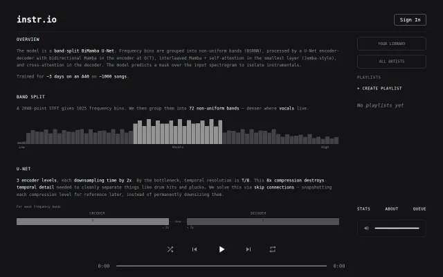 Instrumental Model from Scratch (With Demo)