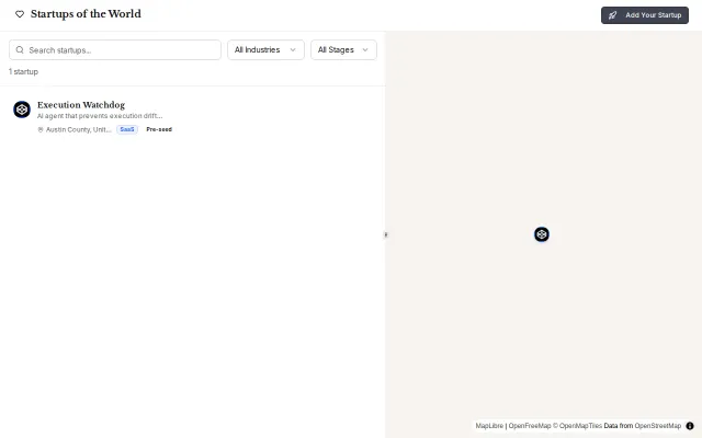 A public map of startups worldwide (anyone can add theirs)