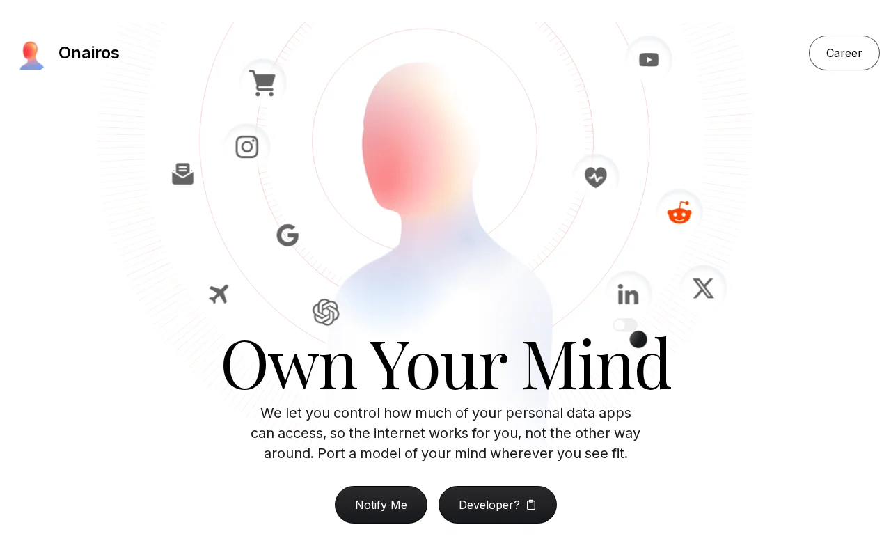 Onairos SDK– Unified Context API, unlocking cross platform user history