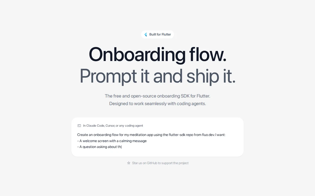 Create an onboarding flow on Flutter in 5 min