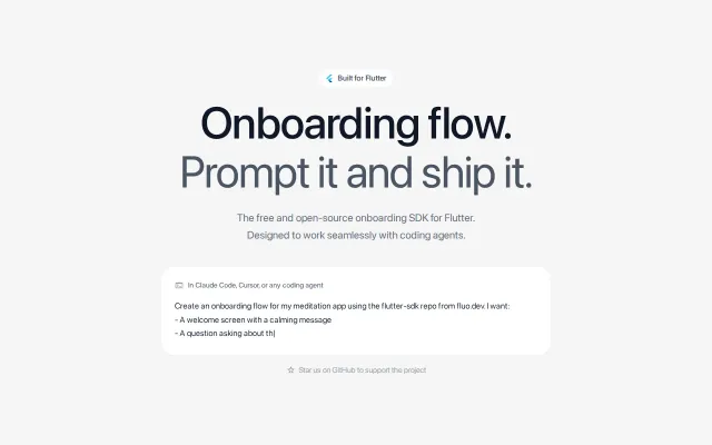 Create an onboarding flow on Flutter in 5 min