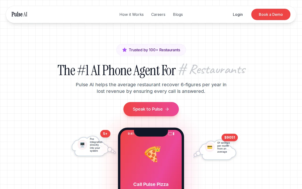 Voice AI that answers your restaurant's phone and posts orders to POS.