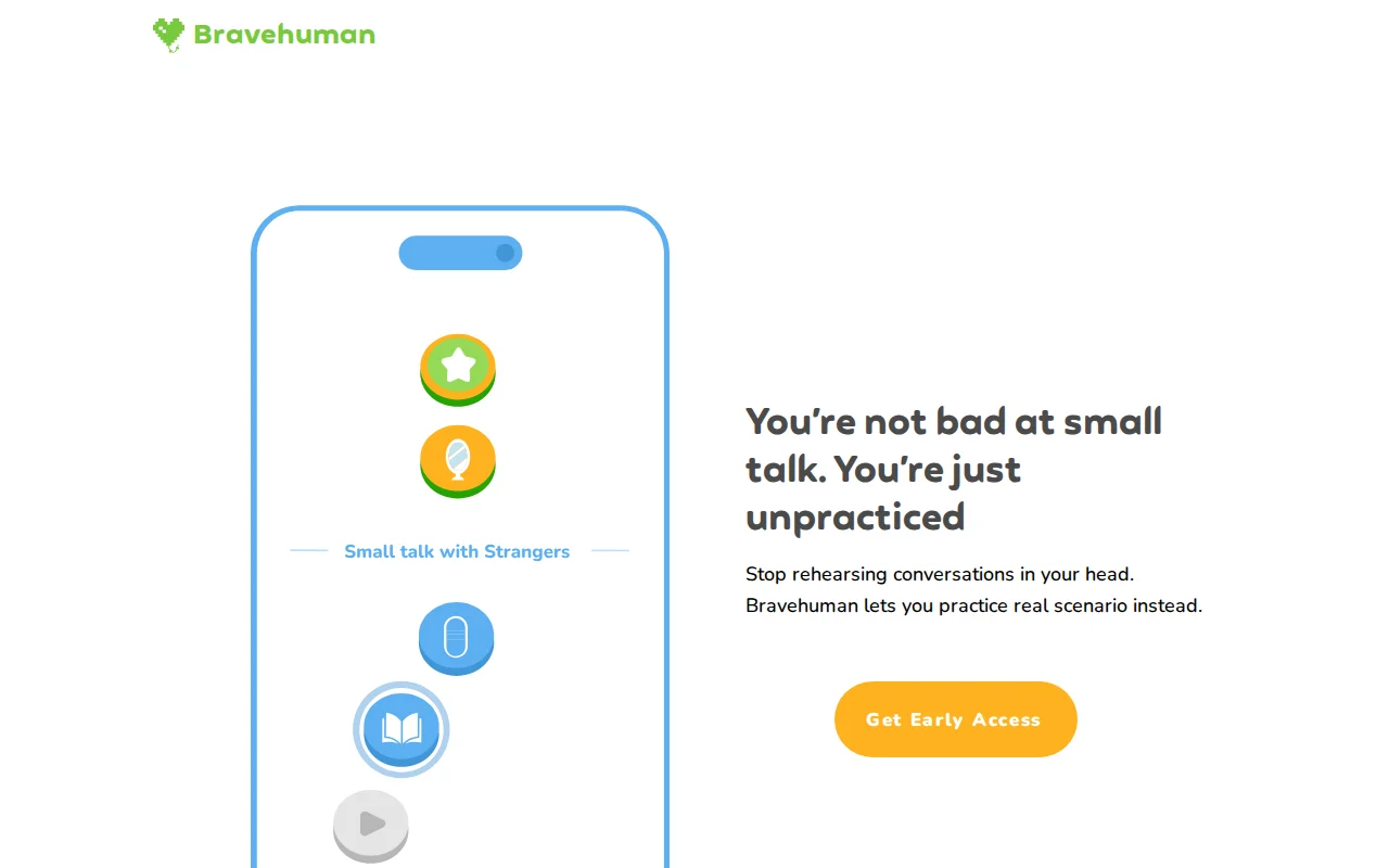 Bravehuman – AI training for high-stakes conversations