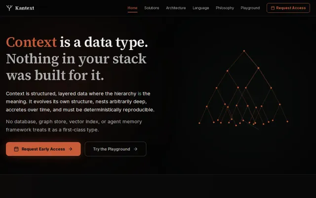 Kantext – A context-native data store in Rust, grounded in Git