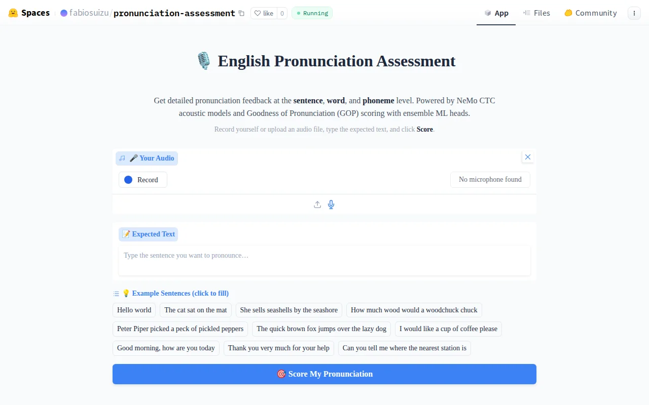 17MB model beats human experts at pronunciation scoring