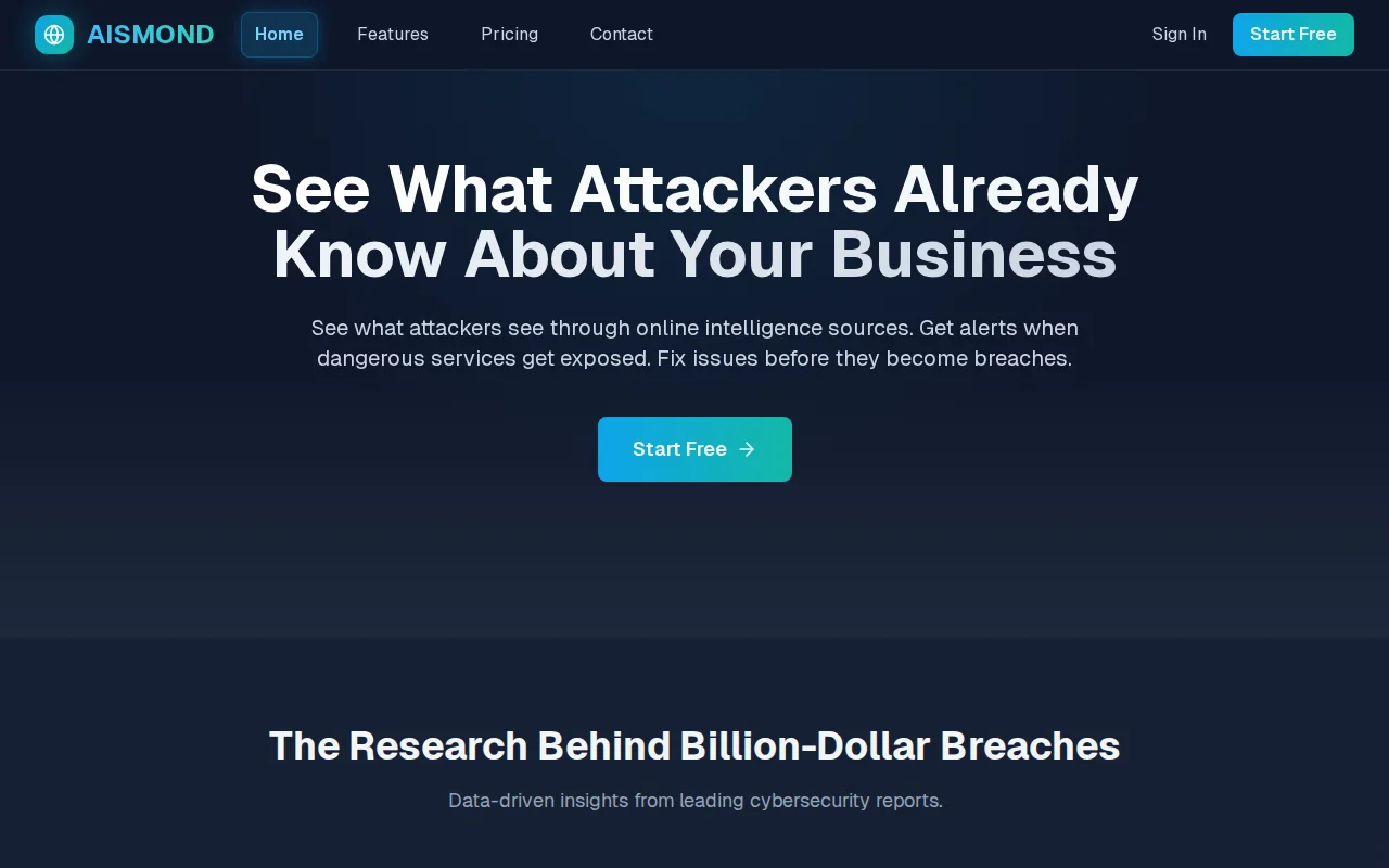 Aismond – attack-surface monitoring for MSP client fleets