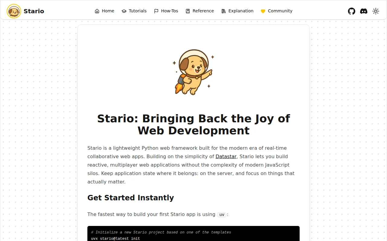 Realtime Python Apps Without WebSockets and React Bloat (Stario)
