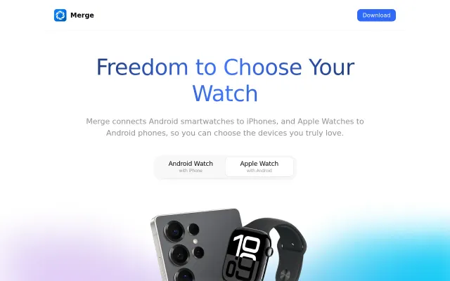 Merge – Connect Apple Watch to Android
