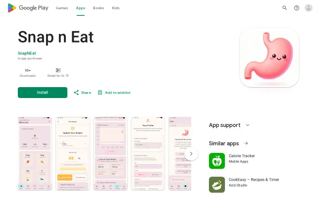 Snap n Eat – a food tracker using AI and chatbot