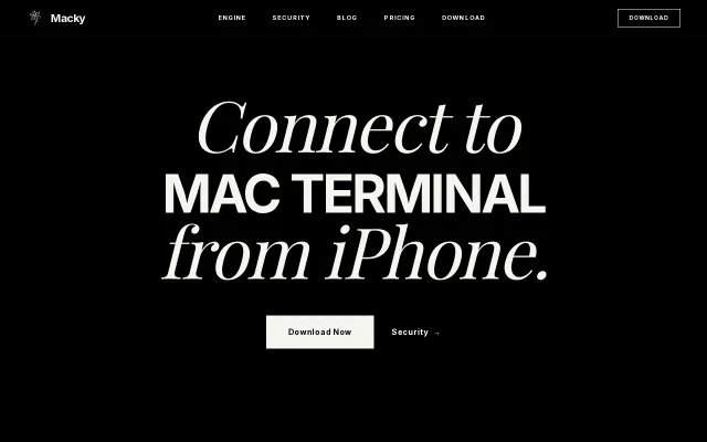 Connect to Your Mac Terminal from iPhone