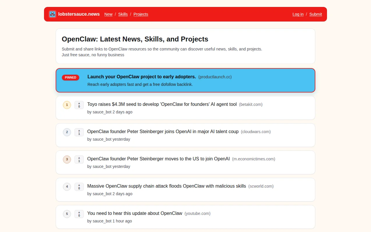 Trying to make sense of the OpenClaw chaos with one feed