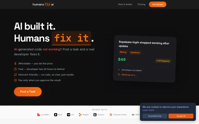 AI writes code – humans fix it