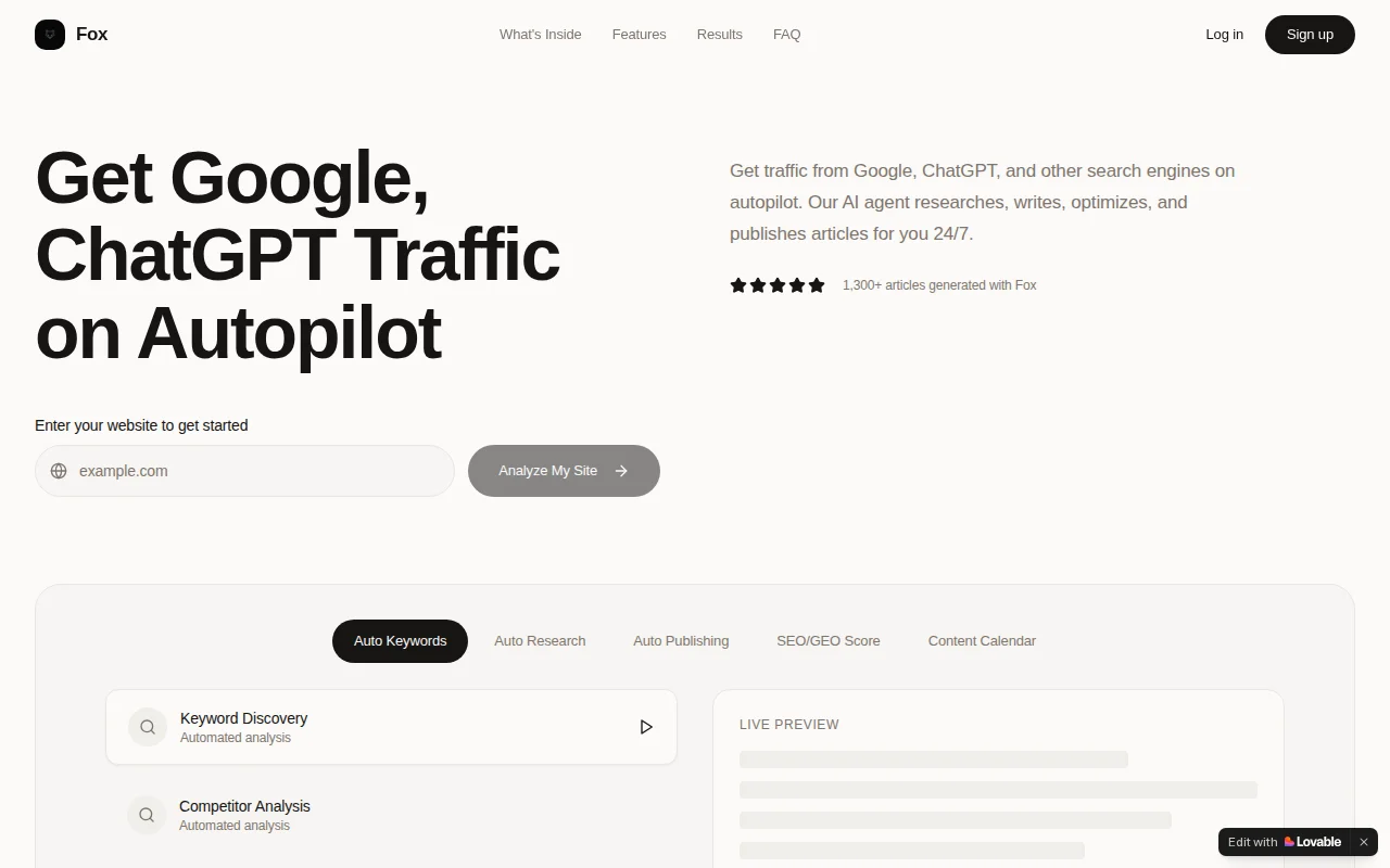 Boost Visibility in Google, ChatGPT