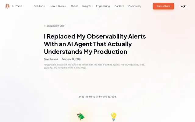 AI agent that watches production 24/7 for $15/month