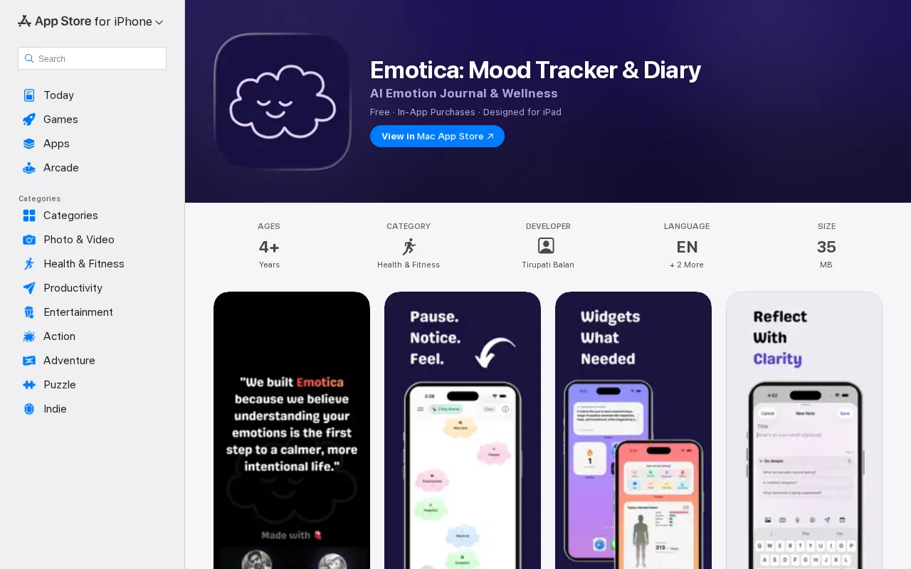 Emotica – AI that analyzes your emotions instead of just tracking them