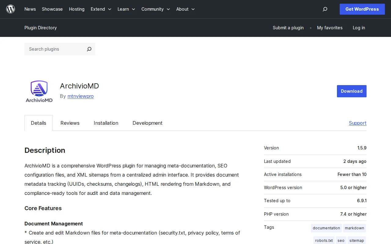 Cryptographic post signing and verification for WordPress