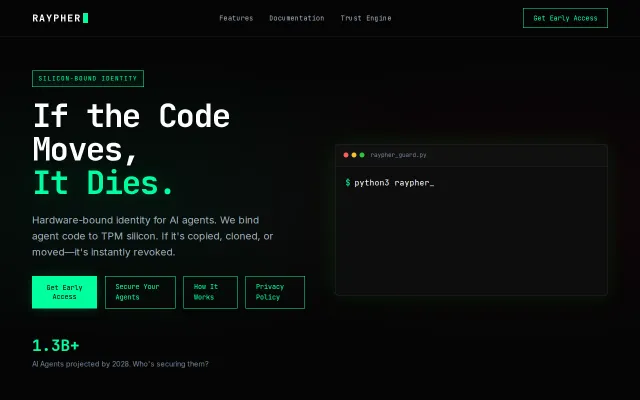 Raypher–Sandboxing local AI agents(OpenClaw)on your own local computer