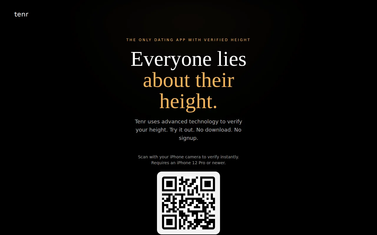 Dating App Height Verification