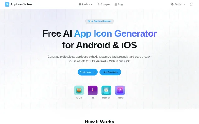 AppIconKitchen – Free AI app icon generator I built for indie devs