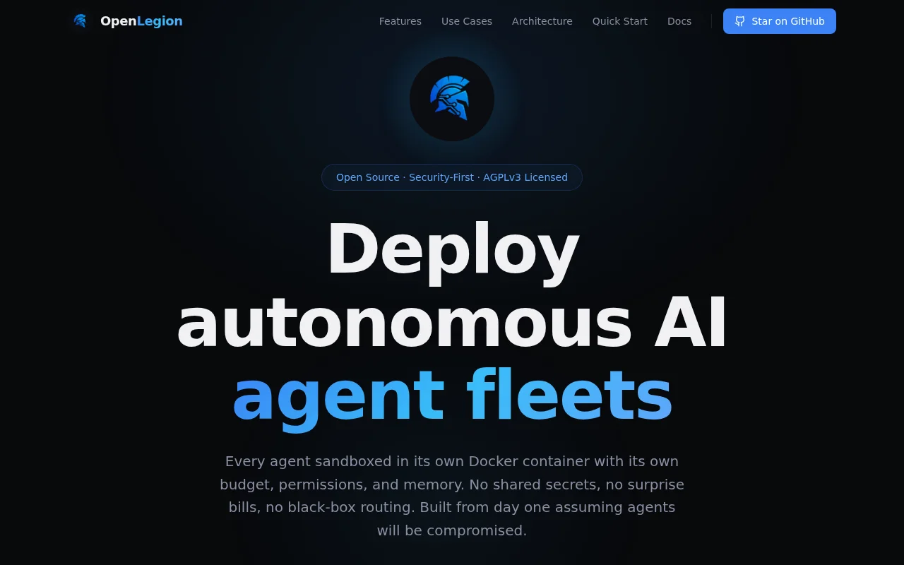 Autonomous AI Agent Fleets