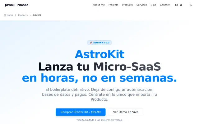 AstroKit – An Astro boilerplate to skip the setup and ship faster