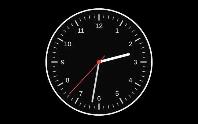 Clocksimulator.com – A minimalist, distraction-free analog clock