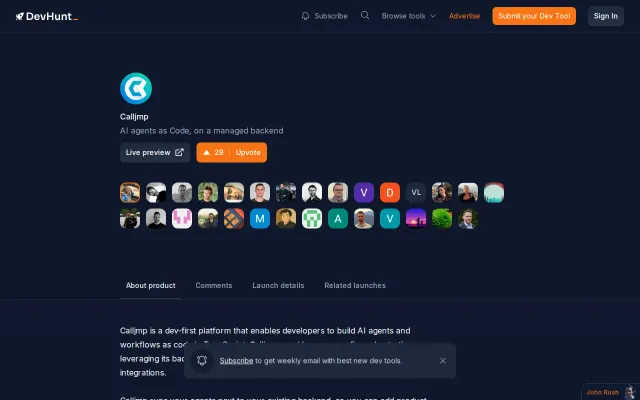 Calljmp–TypeScript agentic back end+runtime for production AI workflows