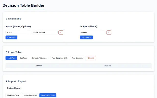 Decision Tree Builder