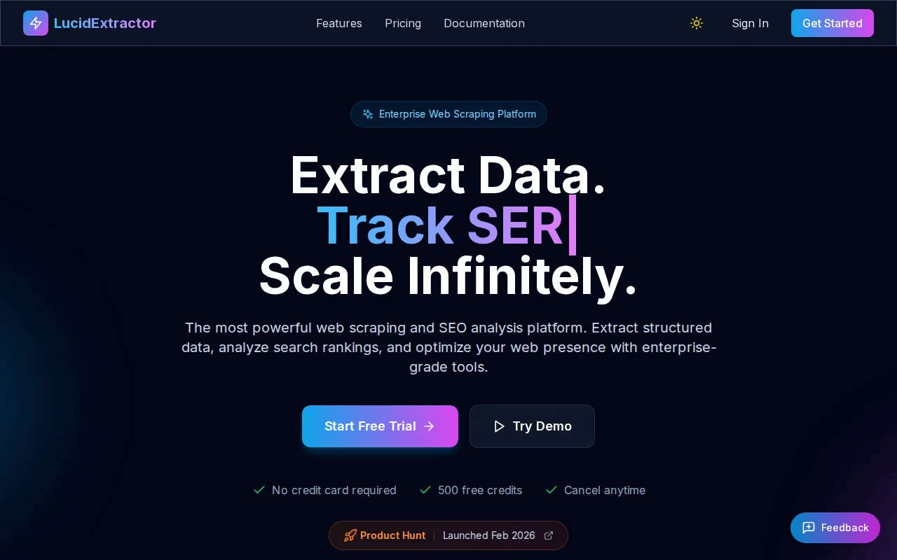 LucidExtractor – Extract web data in plain English, no selectors