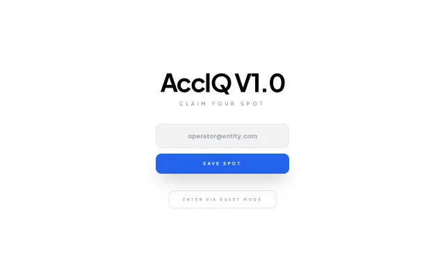 AccIQ; A local-first financial IDE for sovereign founders