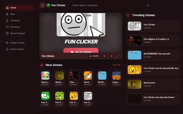 Play Fun Clicker Game Online