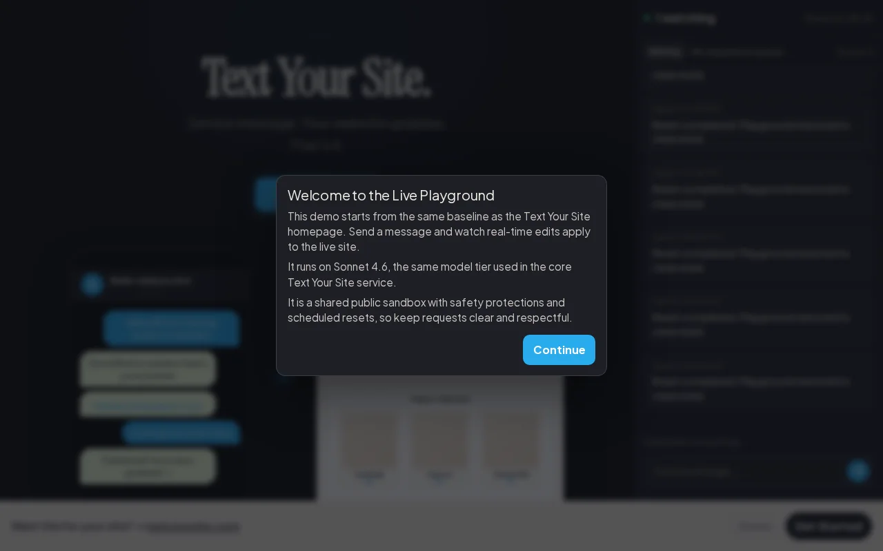 Multiplayer realtime text-to-website demo (live edits via Sonnet 4.6)