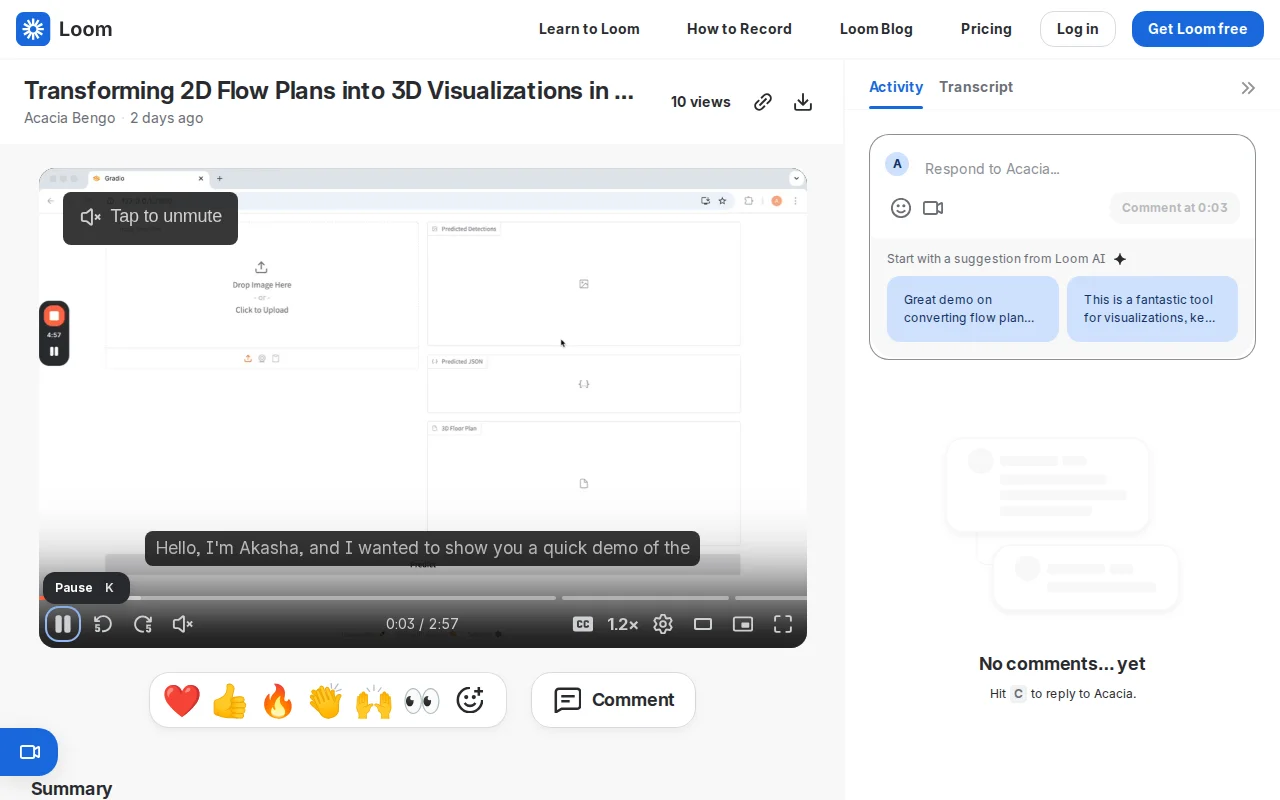 Turning 2D floor plans into 3D-ready JSON with Detectron2