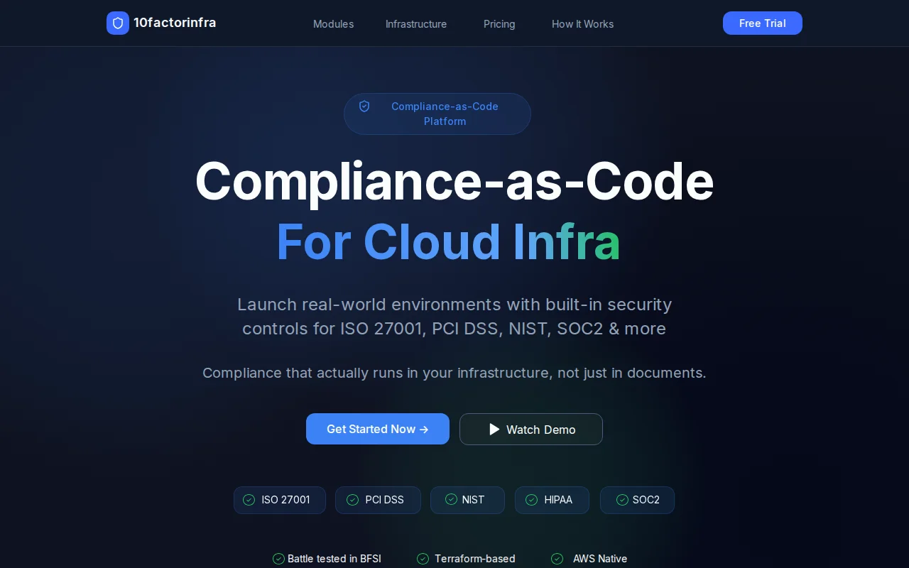 Compliance-as-Code for Cloud Infra