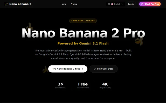 Nano Banana 2 – Sub-second AI image gen via Gemini 3.1 Flash