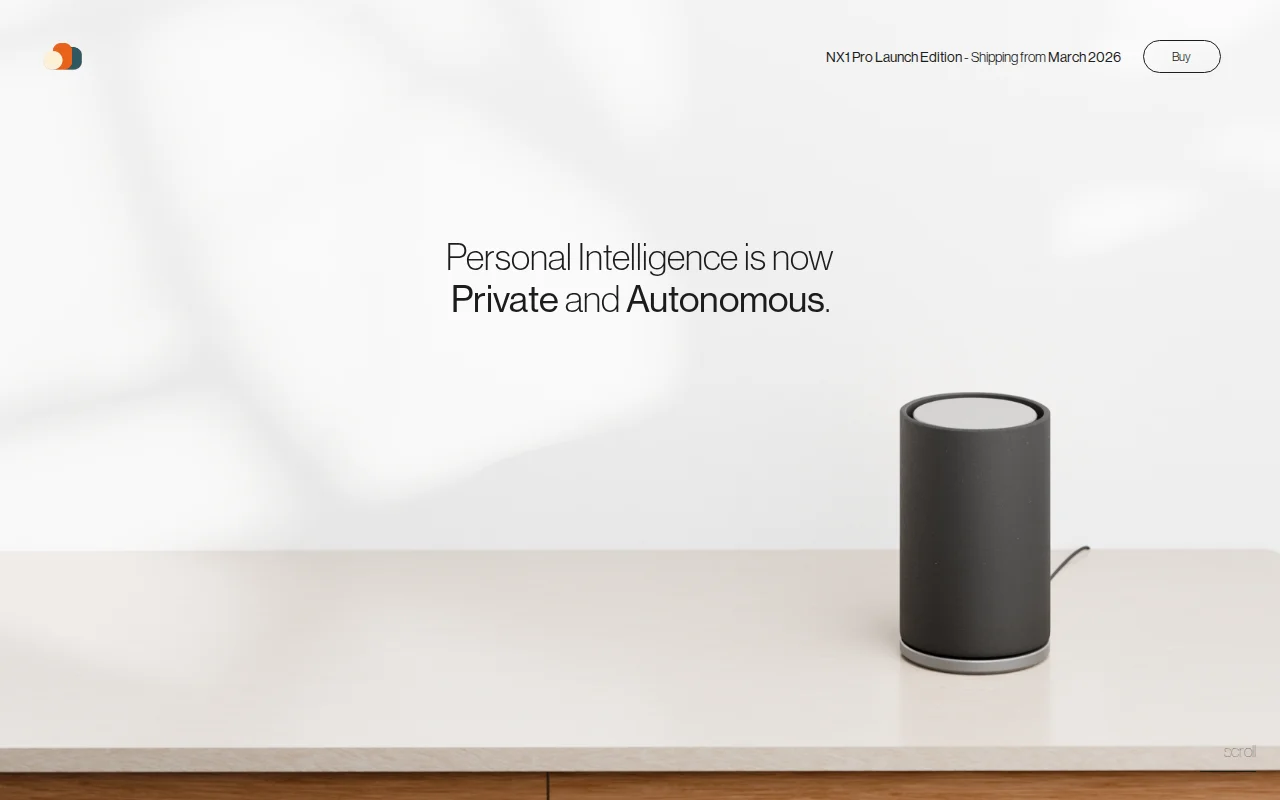 Personal AI with Dedicated Hardware and App. Everything Runs Locally